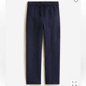 J crew PETITE NEW SEASIDE PANT IN SOFT GAUZE Sz Petite Medium